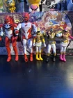 Vintage Power Rangers Action Figure Lot Bandai 1999 2000 2007 Mixed Series