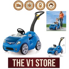 Durable Whisper Ride II Push Car - Ideal Ride-On Toy for Fun  Safety in Blue