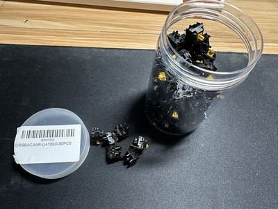 Gazzew Boba U4T  Thocky Tactile Switches for Mechanical Keyboard (90)