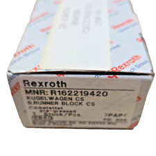 R162219420 BOSCH REXROTH RUNNER BLOCK BALL BEARING NEW
