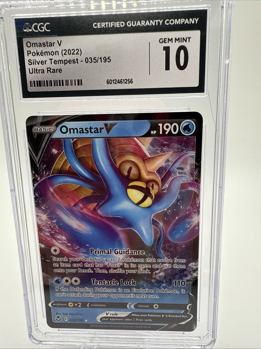Omastar V 035/195 Swsh12: Sword & Shield - Silver Tempest Holo for sale online | eBay Omastar V 035/195 Swsh12: Sword & Shield - Silver Tempest Holo for sale online | eBay