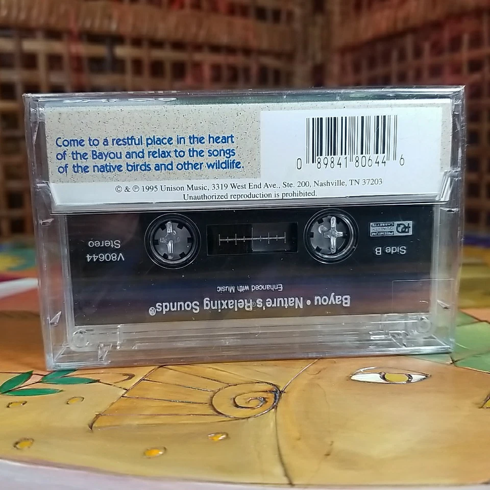 Bayou - Nature's Relaxing Sounds (Cassette, 1993, Silver Bells Music) NEW SEALED - Image 2 of 4