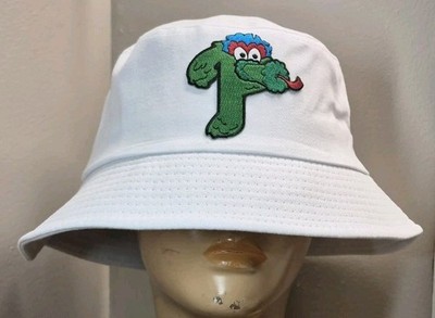 Philadelphia Phillies Phanatic Bucket Hat White Sun Beach Games