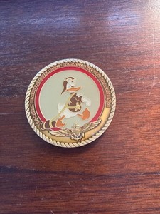 CHALLENGE COIN DONALD DUCK, NAVAL  AIR STATION ATLANTA