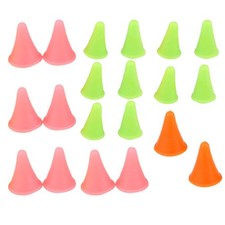 20 Pcs Knitting Stoppers Colorful Rubber Cap Needle Point Protectors
