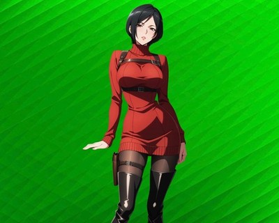 Ada Wong Waifu Sticker 5''.  RE4 Sticker