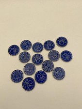 Scythe Promo Metal 15 $10 Blue Coins Monete aggiuntive espansione