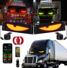 5800 Lux Devil Eyes LED Light Strips App Control USB IP68 for Cars Trucks SUVs