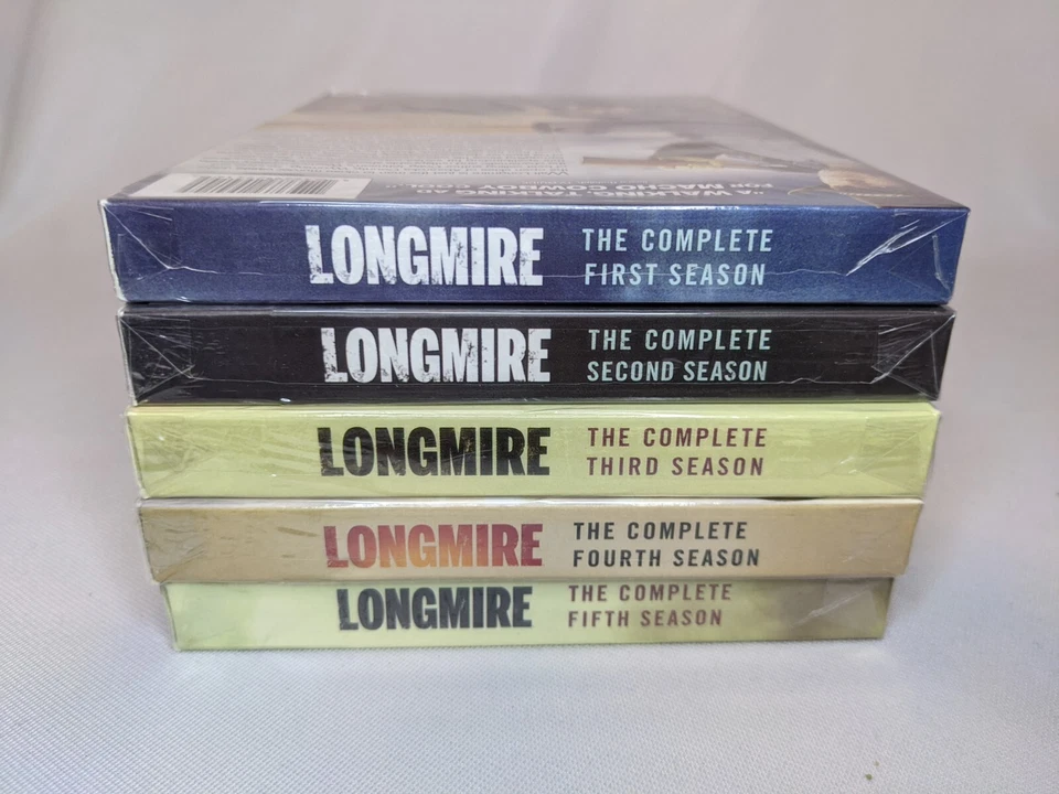 LONGMIRE Seasons 1-5 DVD Sealed Season 1 2 3 4 5 USA Crime Drama Wyoming 2012 - Image 4 of 4