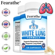 Lung Support Capsules - Free Breathing,Clear Airways,Lung Detox Supplements