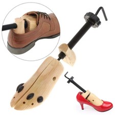 2-Way Wooden Adjustable Shoe Stretcher Expander Men Women Boot Size US 5-13