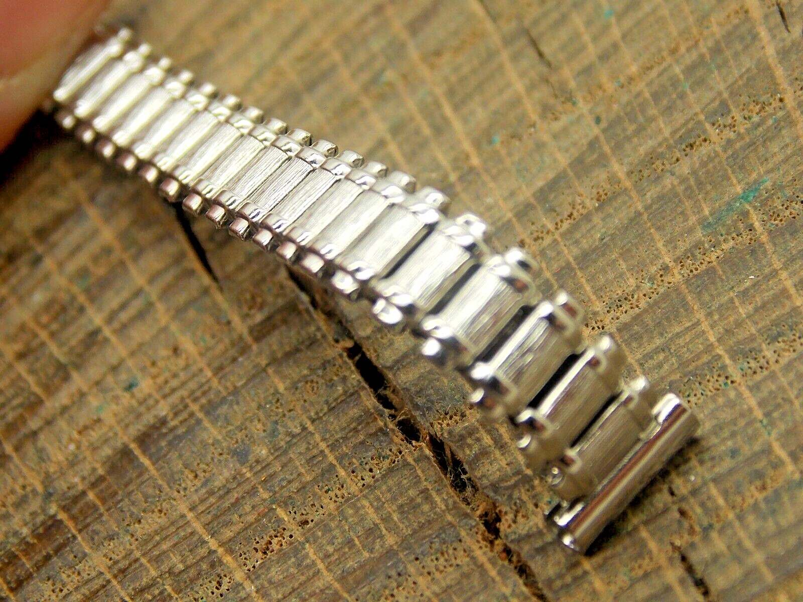 Vintage NOS Speidel Euroflex USA Watch Band Expansion Stainless Steel 8mm Unused