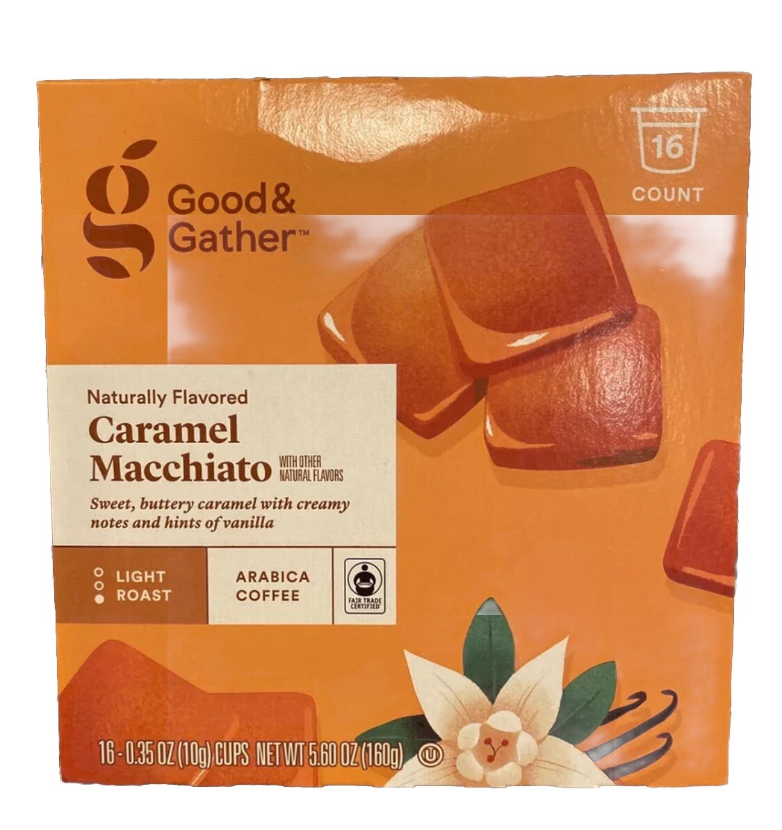 Caramel Macchiato Coffee Keurig K Cups Pods Good & Gather Natural Flavors |  eBay