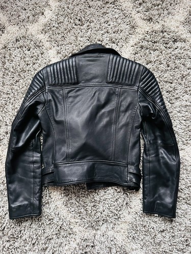 Allsaints leather Jacket size 0 - Picture 7 of 9