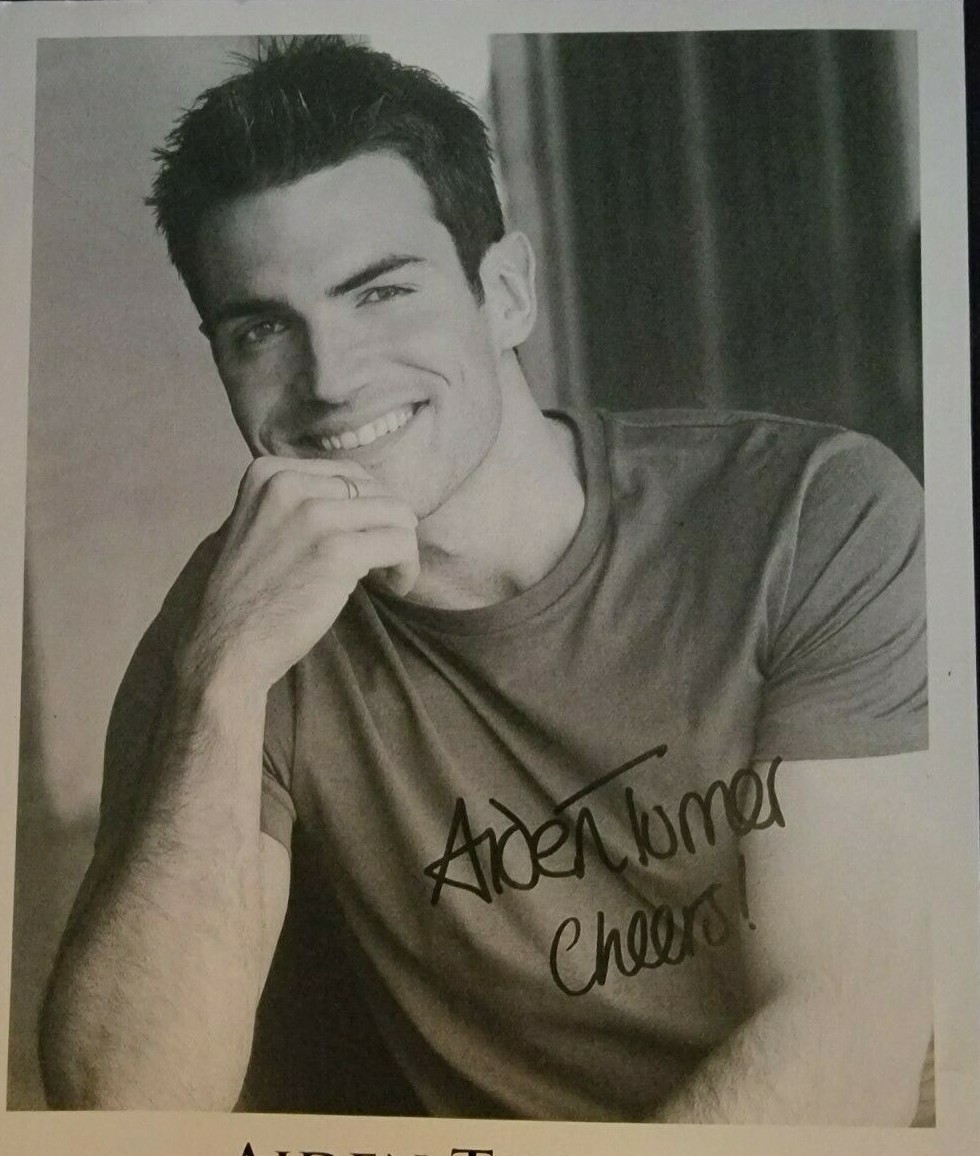 Disney MGM/ABC - Aiden Turner “Aidan” Autograph Photo All My