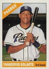2015 Topps Heritage High Number - Yangervis Solarte #544