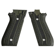 Taurus 92 Grips Full Checker G10 Gun Grip fits Taurus PT92 92 PT WITH Decocker
