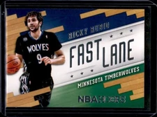 2014-15 NBA Hoops - Fast Lane #16 - Ricky Rubio