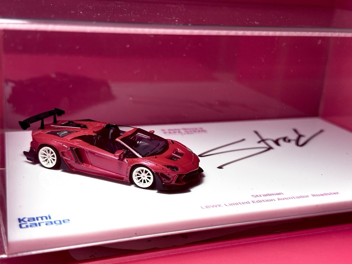 Kami Garage x Stradman 1:64 LBWK Aventador Roadster #36/100