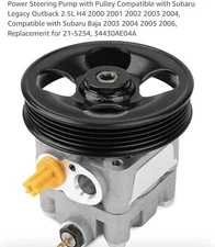 Nakkaa Power Steering Pump 2005-3009 Subaru Legacy Outback 