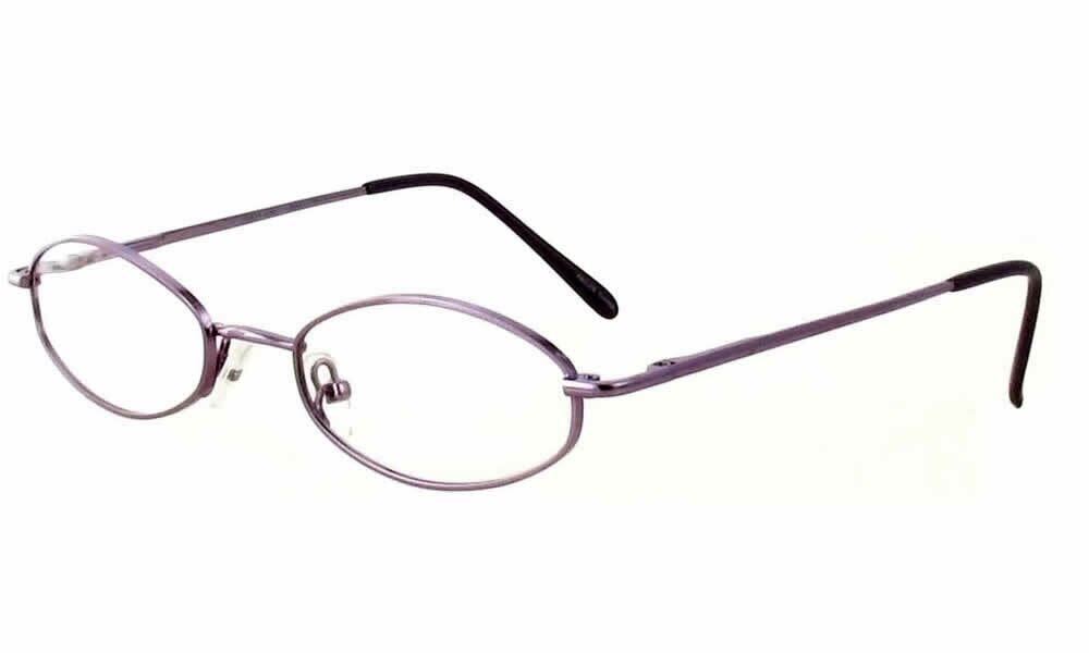 Calabria MetaFlex 1000 Gunmetal Designer Multi-Focus Blue Light Glasses /Power
