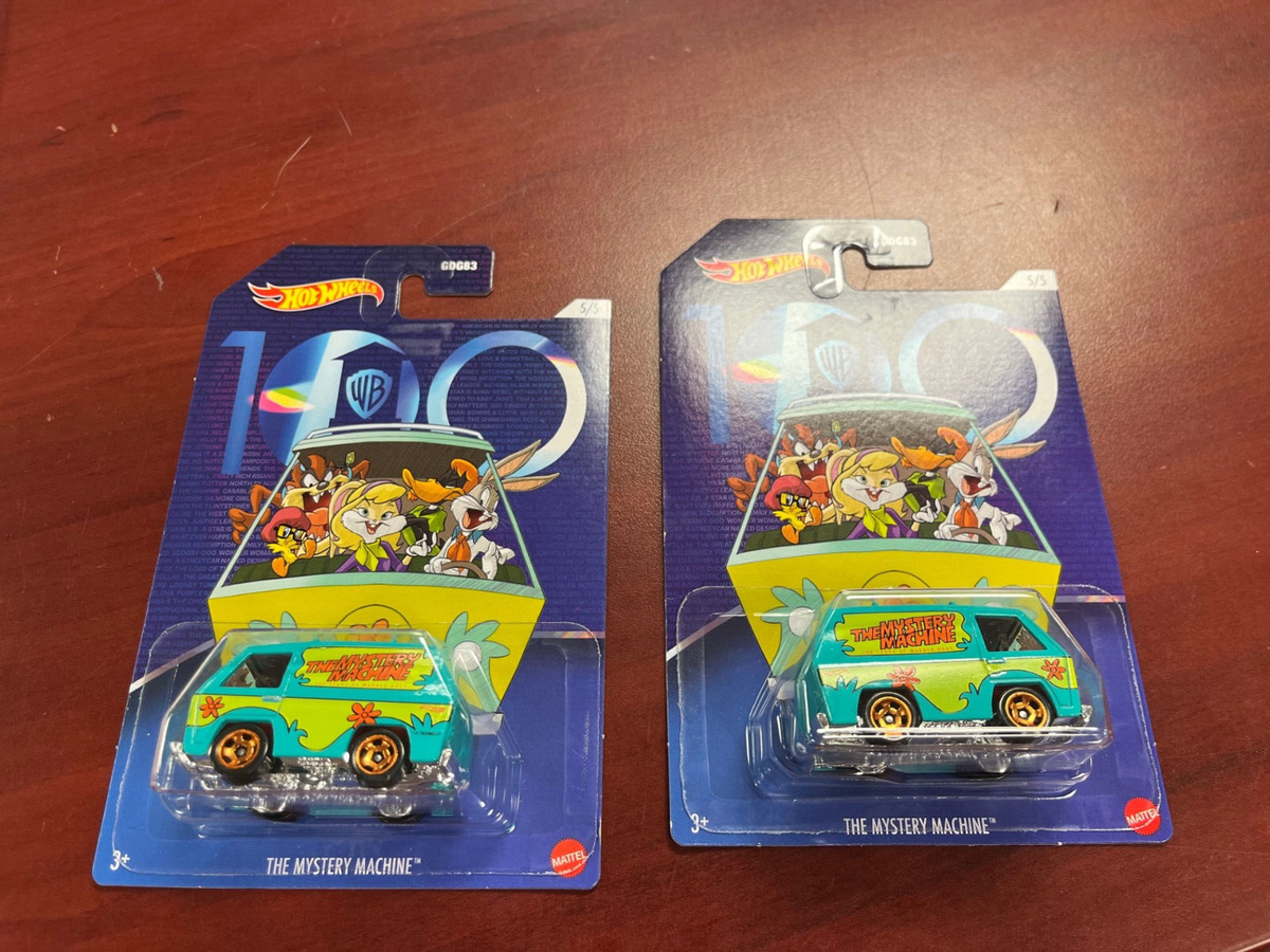 The Mystery Machine ERROR Hot Wheels Special Warner Bros 100