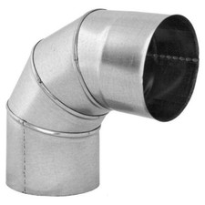 Metal Adjustable Elbow / Any Angle - 15 30 45 90 Degree Galvanised Steel Bend
