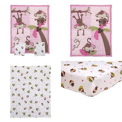 portable crib bedding set