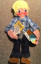 Someone Special Stuffed felt holiday figurine ornament