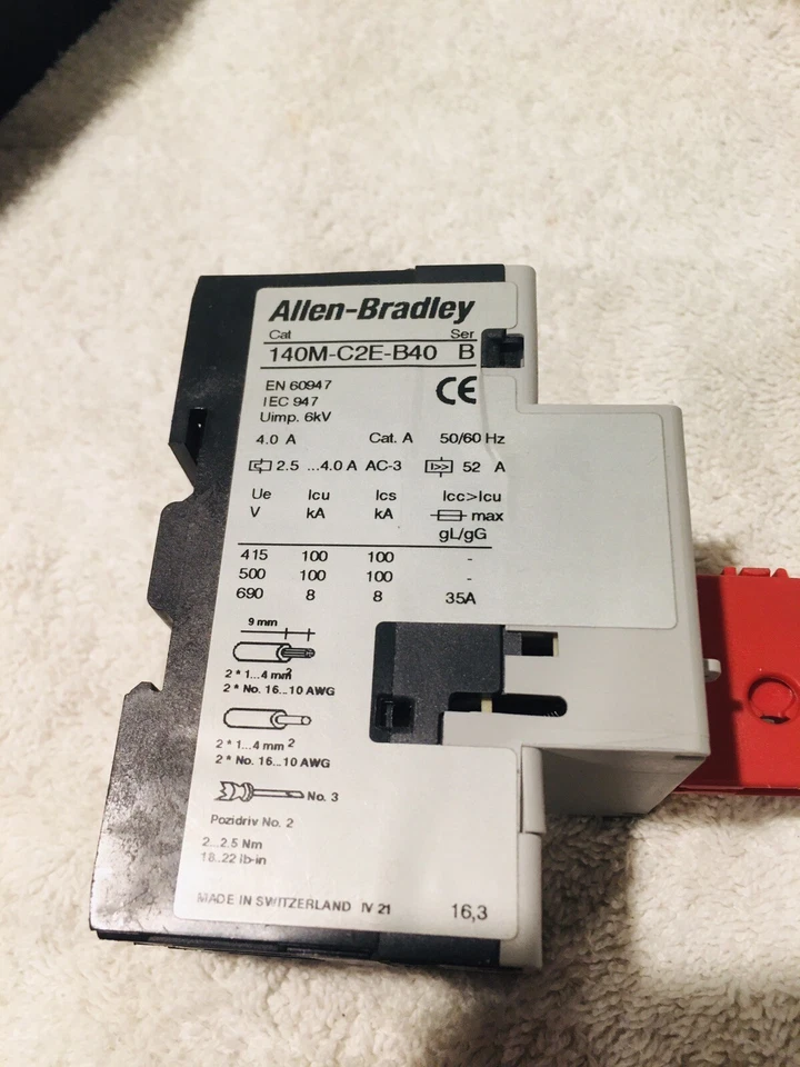 Allan Bradley 140M-C2E-B40 - Image 3 of 3