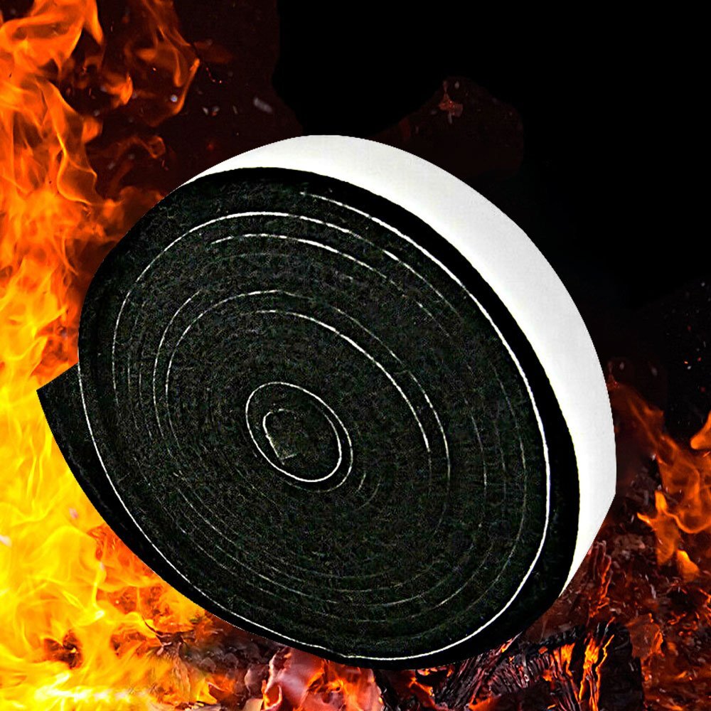 Fireproof High Heat Grill Smoker Sealing Tape BBQ Lid Self Adhesive