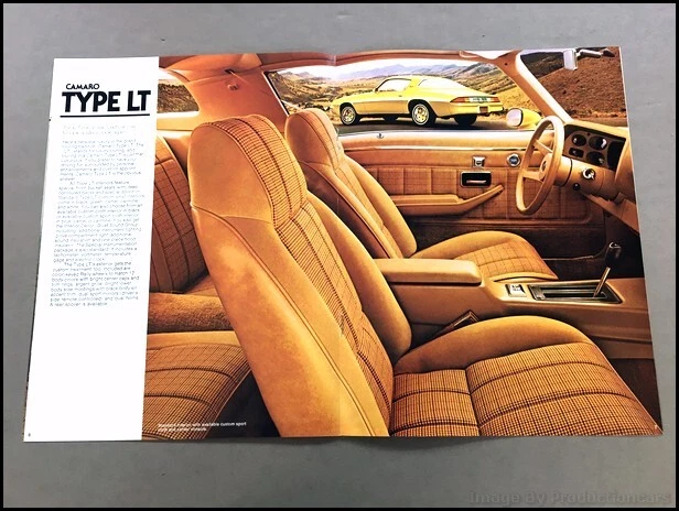 1978 Chevrolet Camaro and Z28 12-page Original Car Sales Brochure Catalog - RS Foto 4 de 4