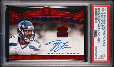 Tyler Lockett 2015 Crown Royale - Rookie Royalty RC Auto Red  #/25 PSA 7 POP 1