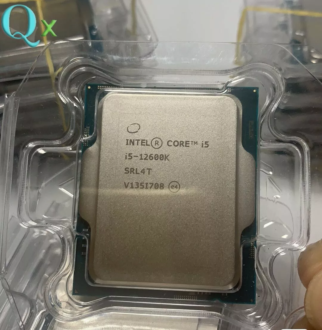 12Th Gen Intel Core i5-12600K LGA 1700 CPU Processor SRL4T 10-Core