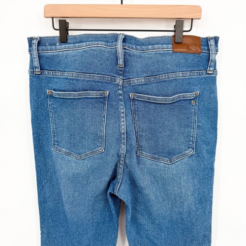 Madewell 10" Women’s 32 High-Rise Skinny Crop Jeans in Sheffield Wash - Picture 7 of 10