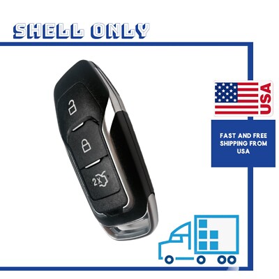 FOR FORD 2015-2019 F-150 REPLACEMENT FLIP KEY REMOTE FOB FOR FORD 2015-2019 F-150 REPLACEMENT FLIP KEY REMOTE FOB