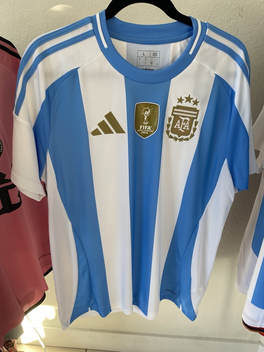 ウェア 14's World Cup Argentina Home Game SH Argentina 2013 - 2014 Home football Adidas World Cup 2014