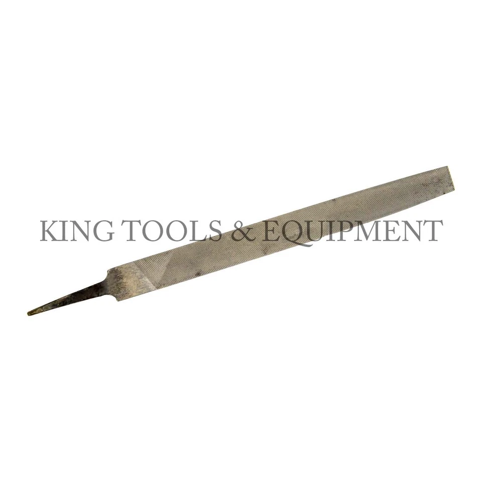 New KING 12" Second Cut Half Round File, Double Cut, Steel, American Grading - Image 2 of 3