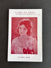 1930’s Clara Bow Card 5.8” #44 Ultra RARE Vintage Cinema