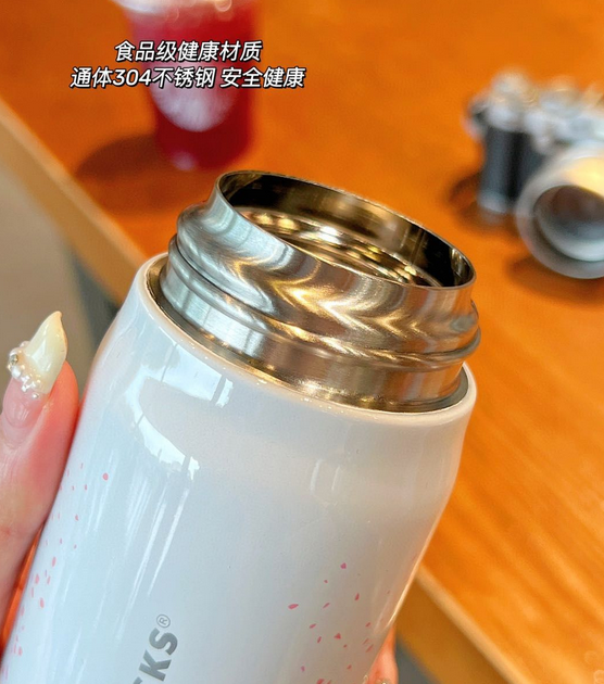 Starbucks Cherry Blossom Thermos Cup China Sakura 500ml Tumbler