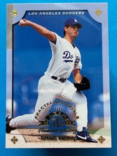 1998 Leaf Fractal Materials /3250 Ismael Valdes #NNO Los Angeles Dodgers
