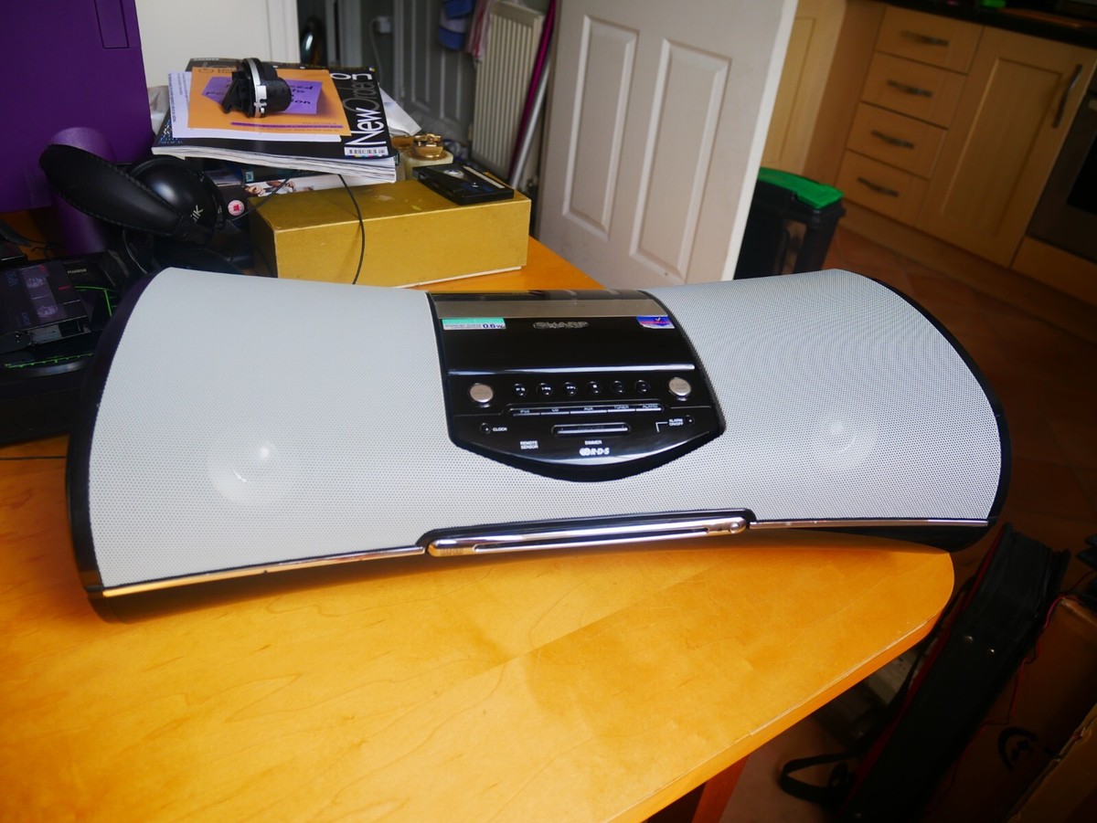 SHARP   ドッキングオーディオシステム　DK-A10CD-W Amazon.co.jp: SHARP ドッキングオーディオシステム iPODドック