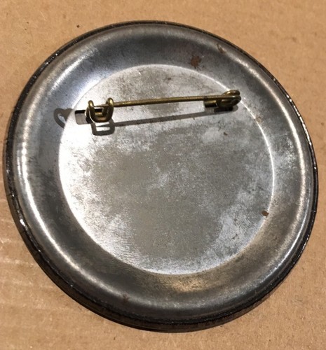Vintage 4C Breadcrumb Pin 4C ist die krümeligste Pinback Werbung schwarz rund - Bild 5 von 5