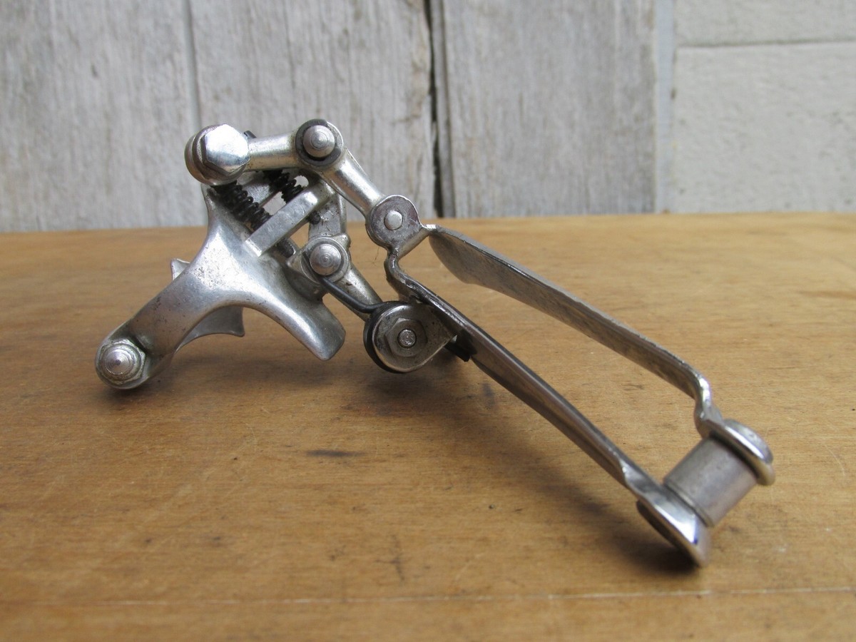 Dérailleur Avant Campagnolo Nuovo Record, Vélo Course Ancien, Italie