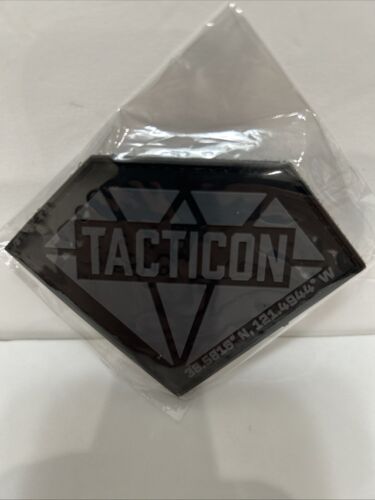 TACTICON Tactical Shooters Patch SHOT-SHOW 2024 PVC hook & loop ARMAMENT NEW NIP