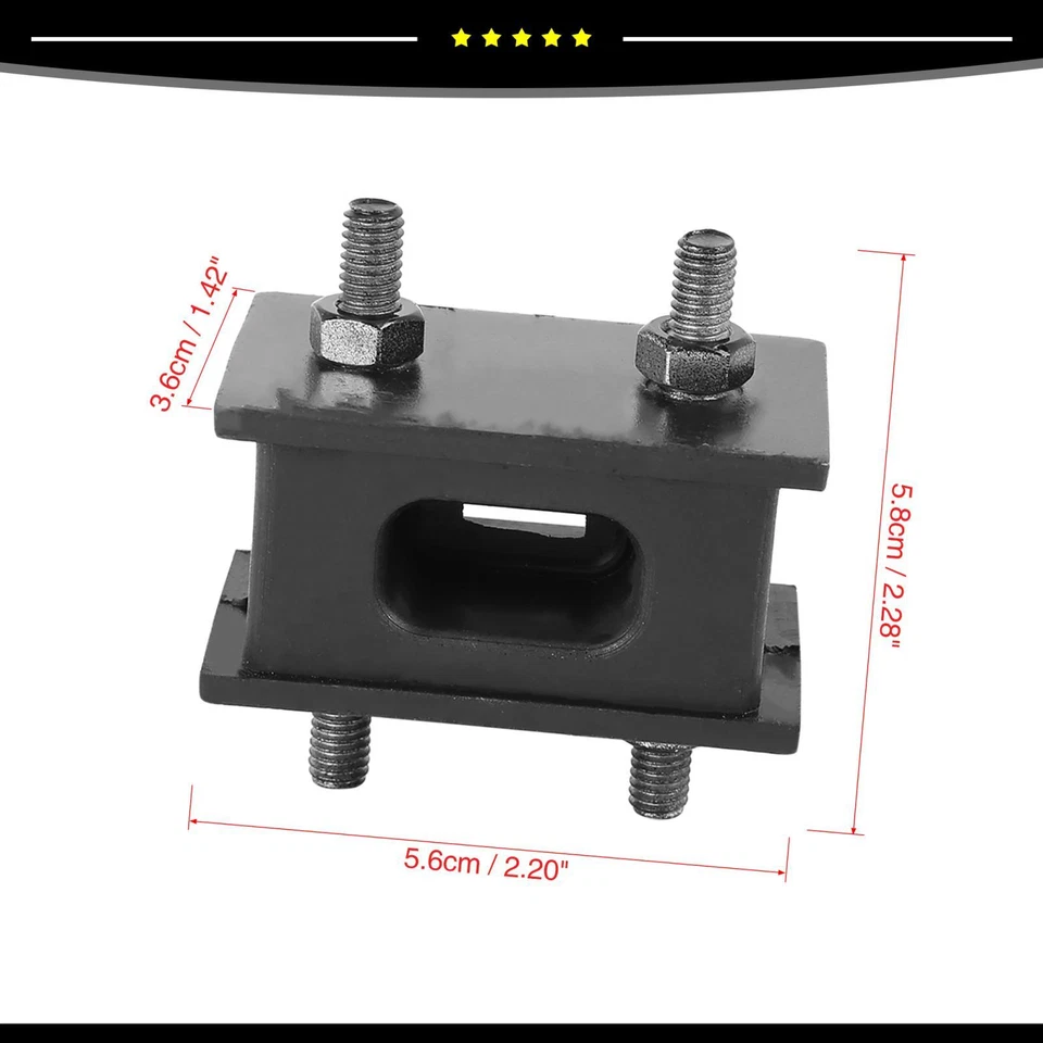 Soporte silenciador suspensión escape 3 piezas para Toyota Land Cruiser FJ60 FJ80 BJ60 HJ60 Foto 2 de 4