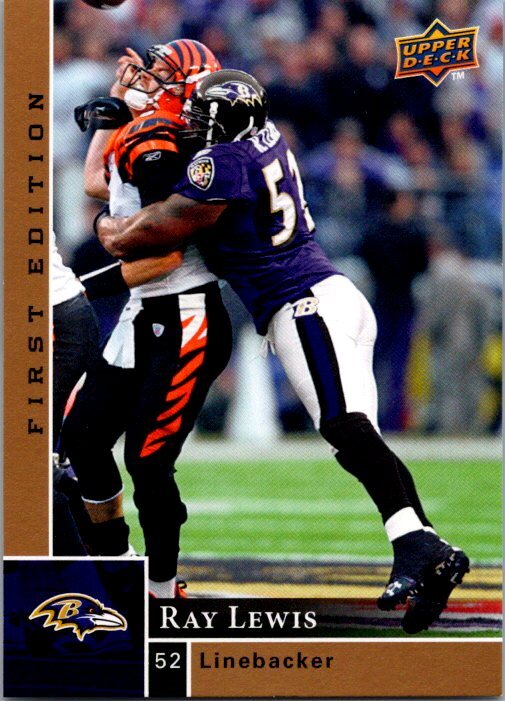 2009 Upper Deck First Edition #14 Ray Lewis