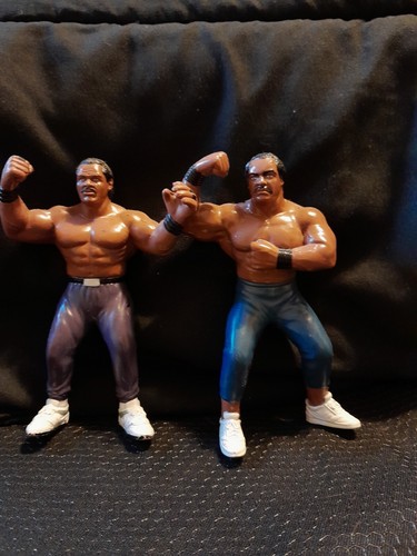 WCW Vintage Galoob 1990 Doom Tag Team Figures Ron ...