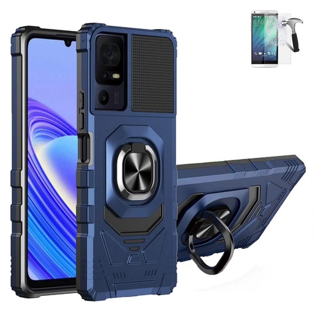 Shockproof Ring Case for TCL 40 SE 40SE T610E T610K