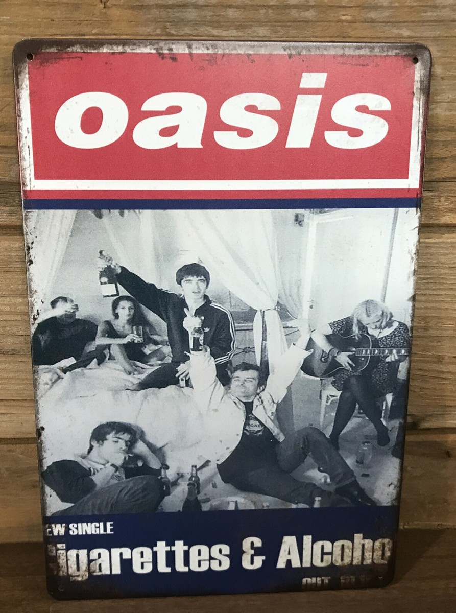 Oasis Cigarettes&Alcohol 12inch UKオリジナル Cigarettes & Alcohol - Amazon.com Music